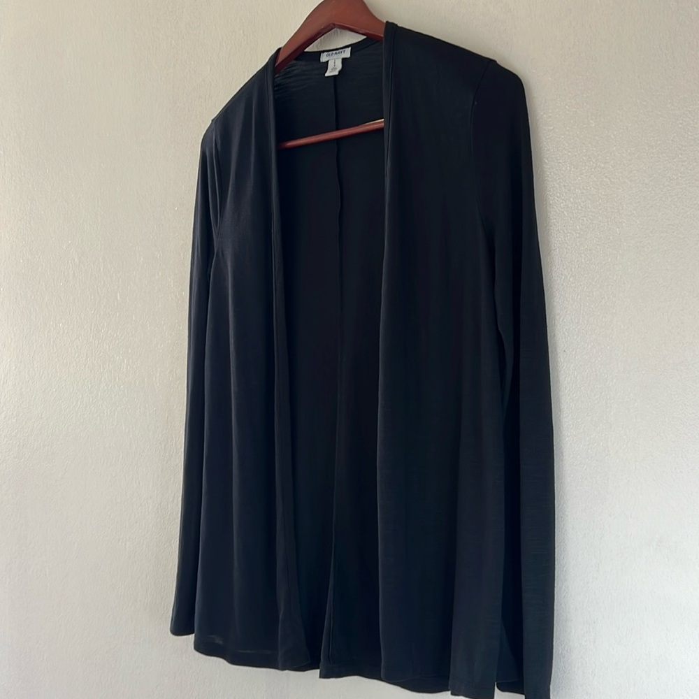 Old Navy Cardigan Sweater, Black, Large